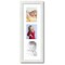 ArtToFrames Collage Photo Picture Frame with 3 - 5x7 inch Openings, Framed in White with Over 62 Mat Color Options and Plexi Glass (CSM-3966-138)